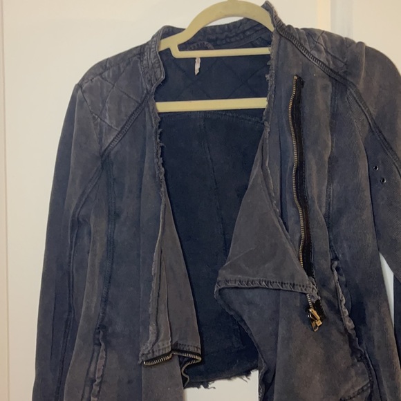 Free people biker jacket - Picture 2 of 2